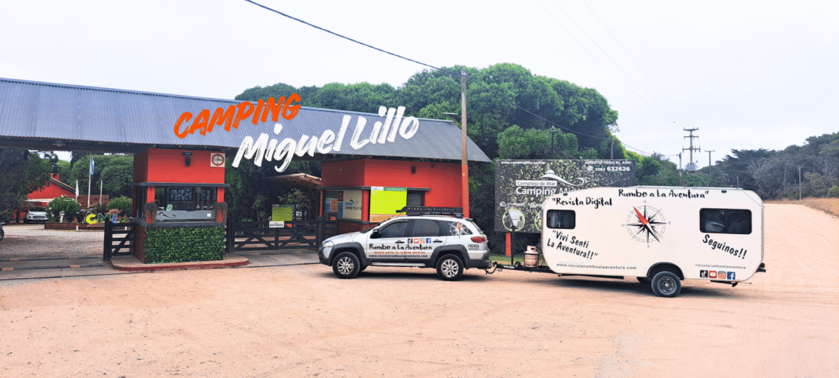 Camping y cabañas Miguel Lillo en el bosque y cerca del mar en Necochea