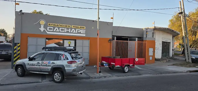 Enganche CACHAPE para offroad exigente en camioneta 4x4