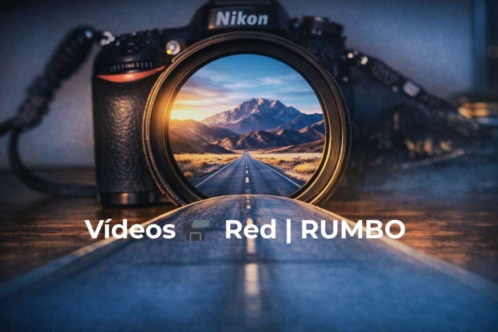 “Imagen de portada de la Selección de Vídeos Red Rumbo, con diseño editorial en rojo y negro