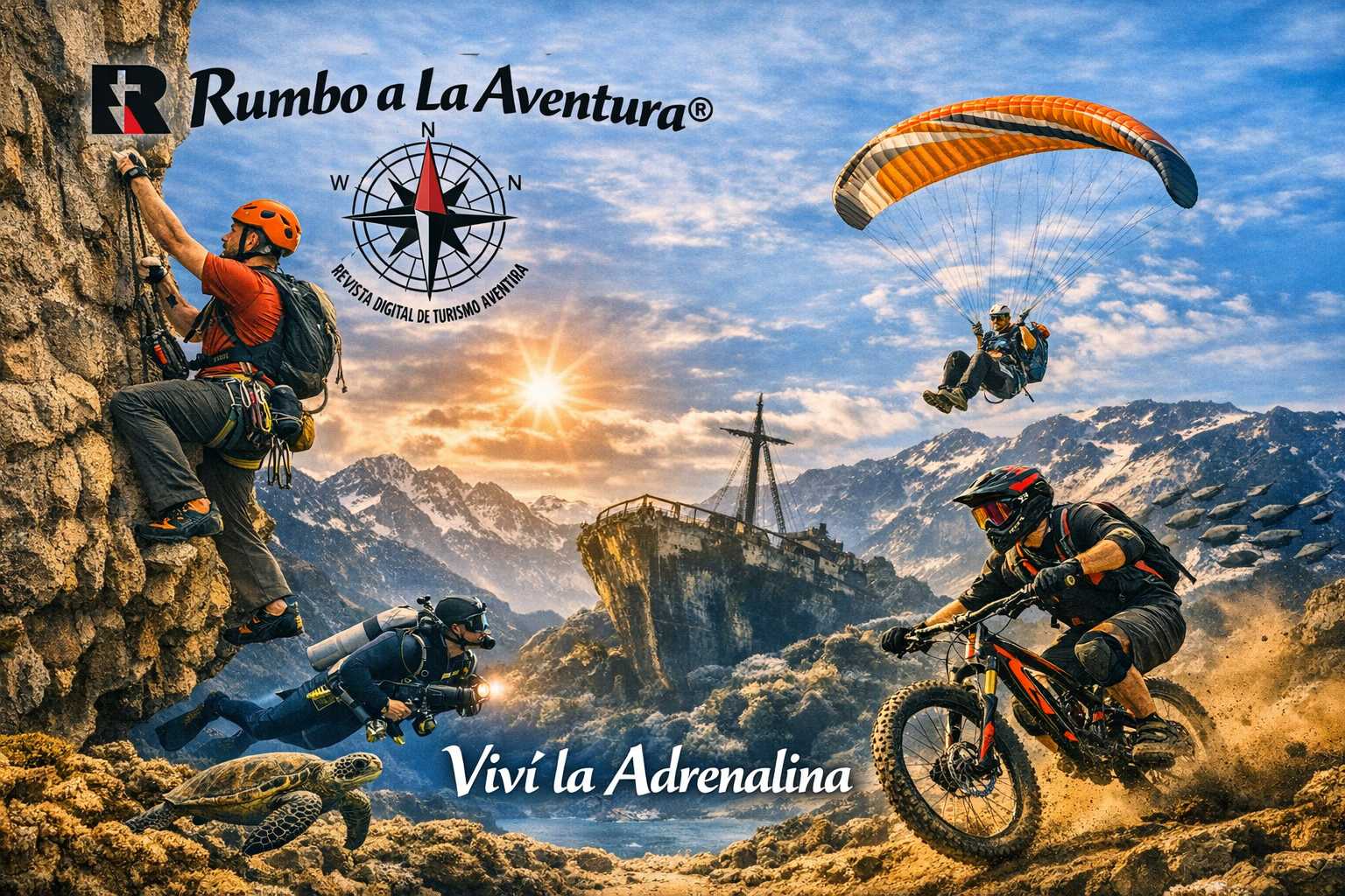 deportes extremos Rumbo a la Aventura