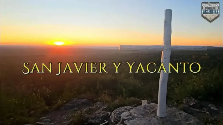 Atardecer en el Sendero de la Cruz en San Javier y Yacanto, Córdoba.